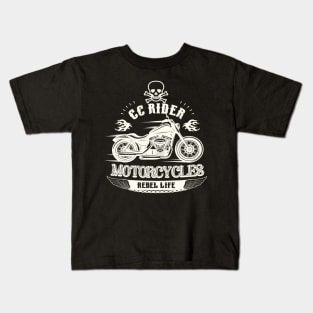 CC Rider Motorbike Kids T-Shirt